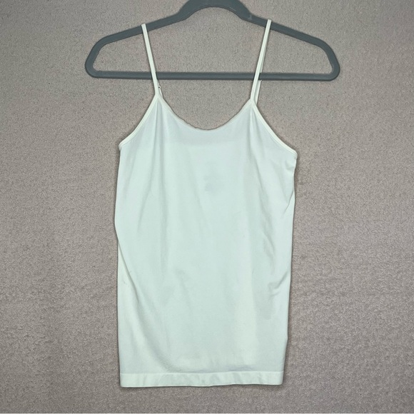 Nordstrom Spaghetti Strap Tank Top-White-Women’s S-Layering-Casual-Under Layer - Picture 1 of 7